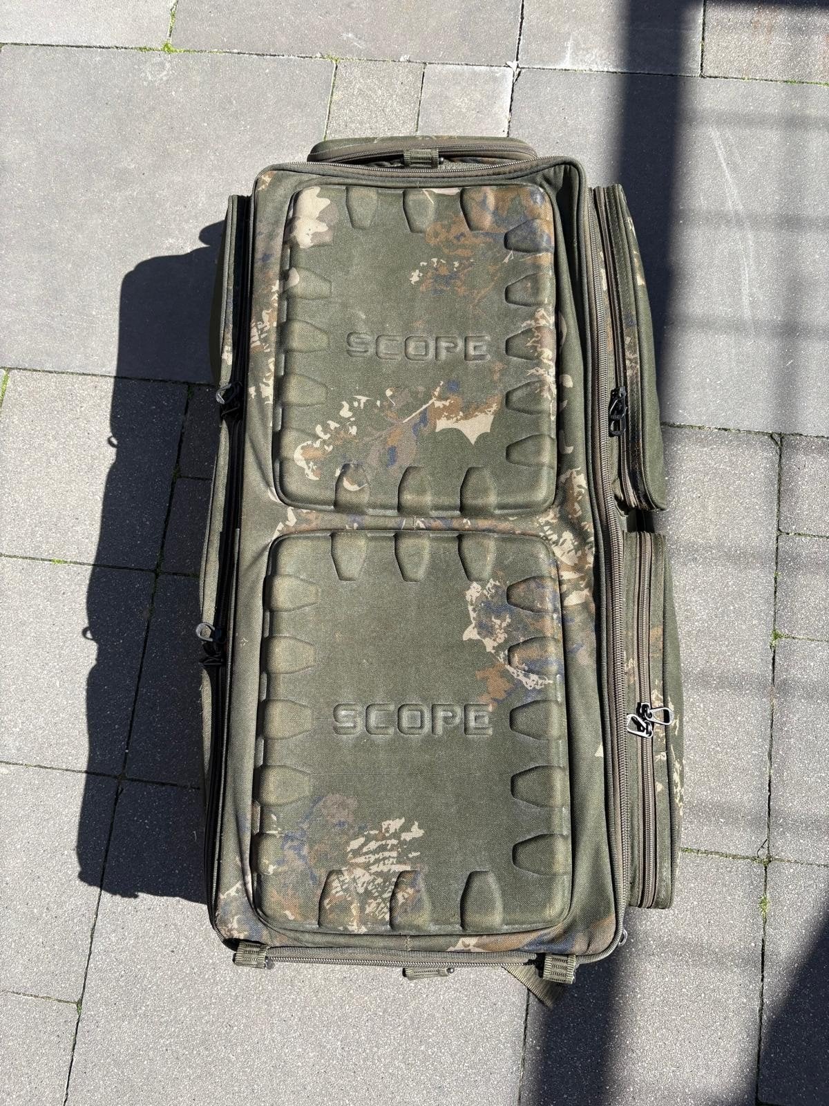 Nash scope 6ft transporter en 3 scope 6ft 3lb hengels, Ophalen of Verzenden, Werphengel