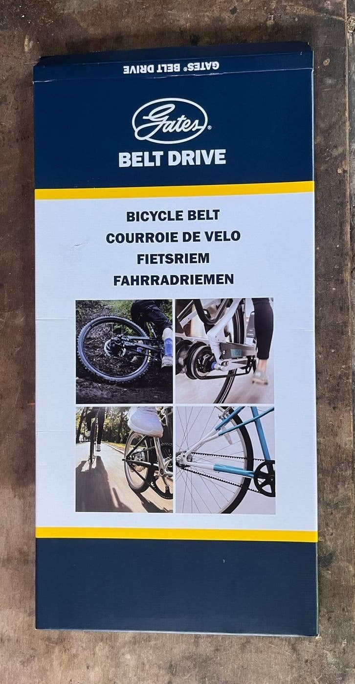 Gates Carbon Belt Drive 11M-125T-12CT, Fietsen en Brommers, Fietsonderdelen, Elektrische fiets, Nieuw, Ophalen of Verzenden, Derailleur of Ketting