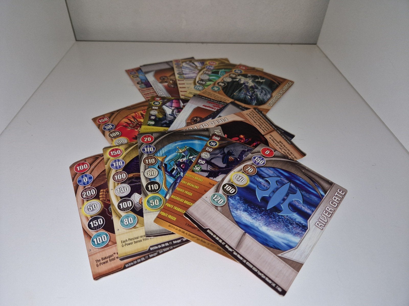 15 Bakugan Kaarten, Ophalen of Verzenden