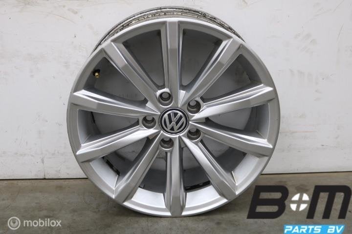 ORIGINEEL! 17 inch London velgen VW Passat B8! 3G0601025D, Gebruikt, Velg(en)
