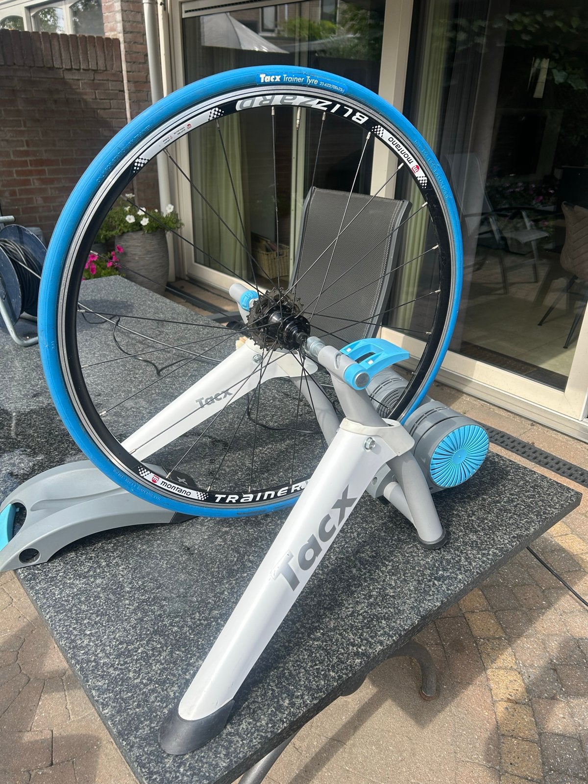 Tacx Vortex Smart Trainer met trainerband, Ophalen, Zo goed als nieuw