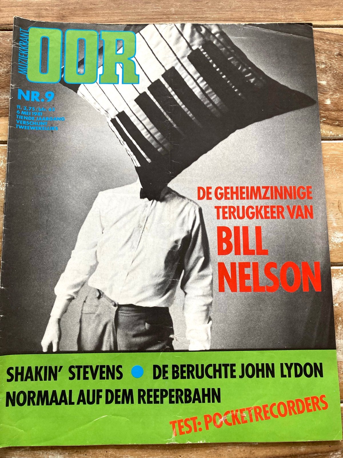 Muziekkrant OOR 1981 NORMAAL Shakin’ Stevens THE PRESS PIL, Ophalen of Verzenden, Zo goed als nieuw, Muziek, Film of Tv