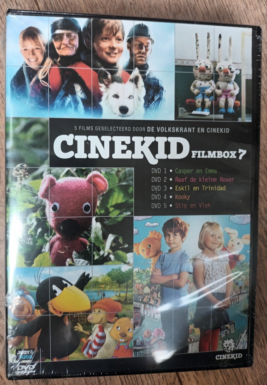 Cinekid Filmbox 7 - 5 films de Volkskrant SEALED, Nederlands, Vanaf 6 jaar, Familie, Inclusief doosje