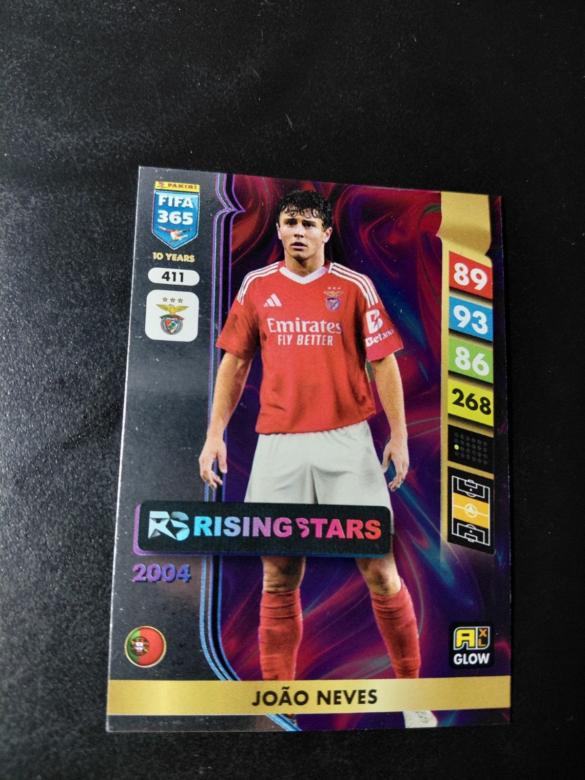 joao neves ROOKIE (benfica/psg) panini rising star, Verzenden, Nieuw, Buitenlandse clubs, Poster, Plaatje of Sticker