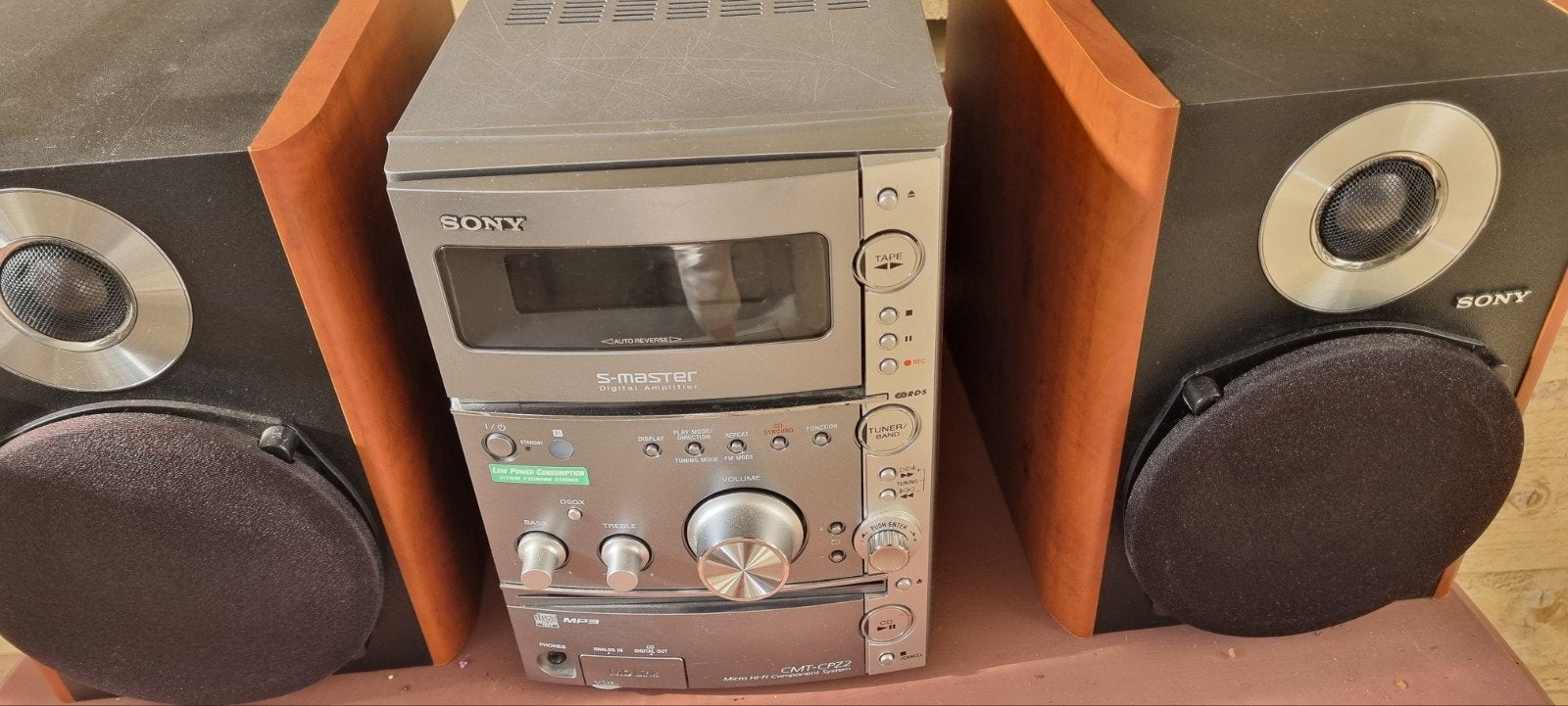 Sony Micro Hi-Fi Component System CMT-CPZ2 met speakers, Ophalen, Gebruikt, Tuner of Radio, Microset