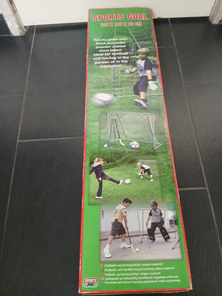 Sports Goal Voetbal- en Hockeydoel 130x100x75 cm, Maat XL, Ophalen, Nieuw, Overige typen