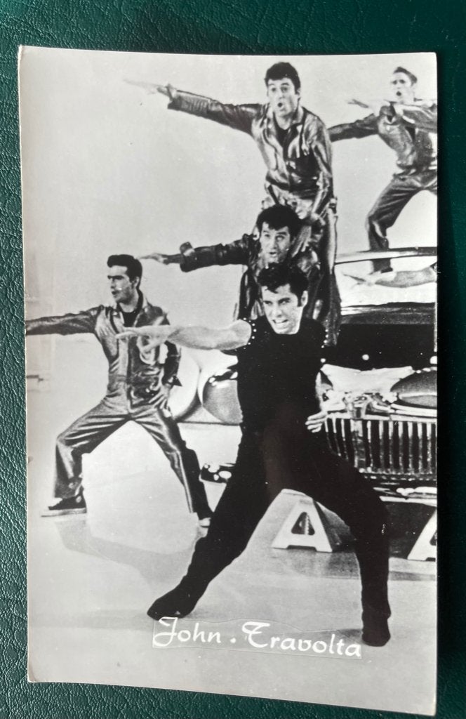 ansichtkaart / kaart van John Travolta / Grease., Verzenden, 1980 tot heden, Sterren en Beroemdheden