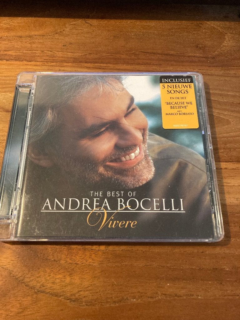 Andrea Bocelli - Vivere / The best of, Verzenden, Overige typen, Zo goed als nieuw, Classicisme