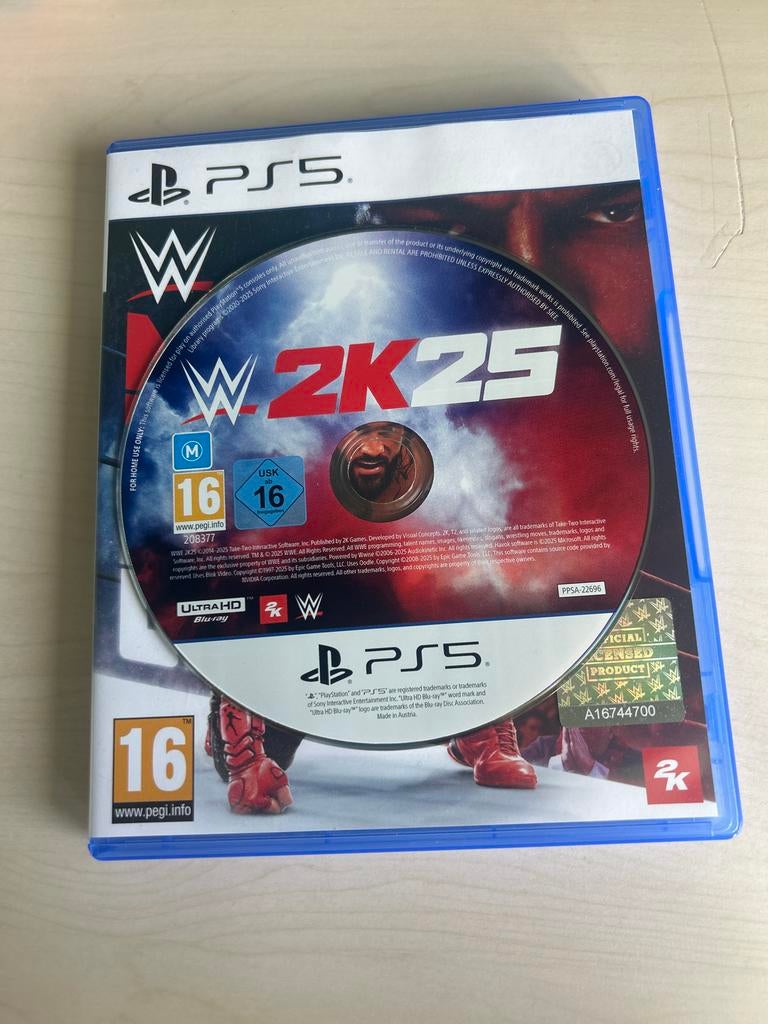 WWE 2K25 PS5 game, Ophalen, Refurbished