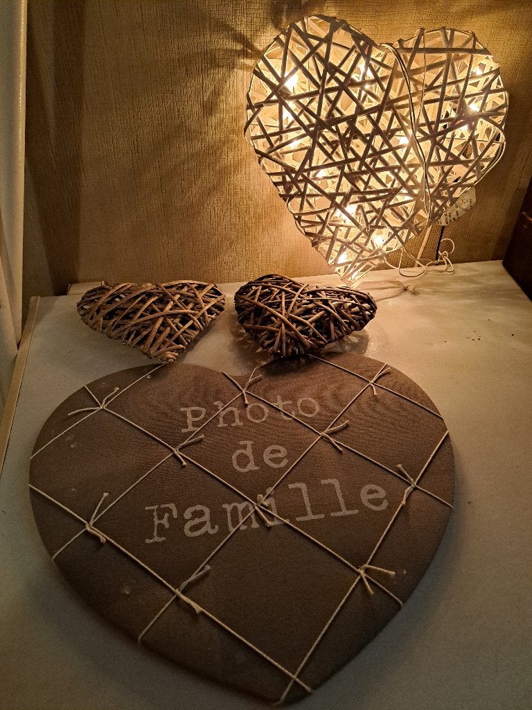 leuke harten decoratie, Ophalen of Verzenden, Zo goed als nieuw, Wanddecoratie