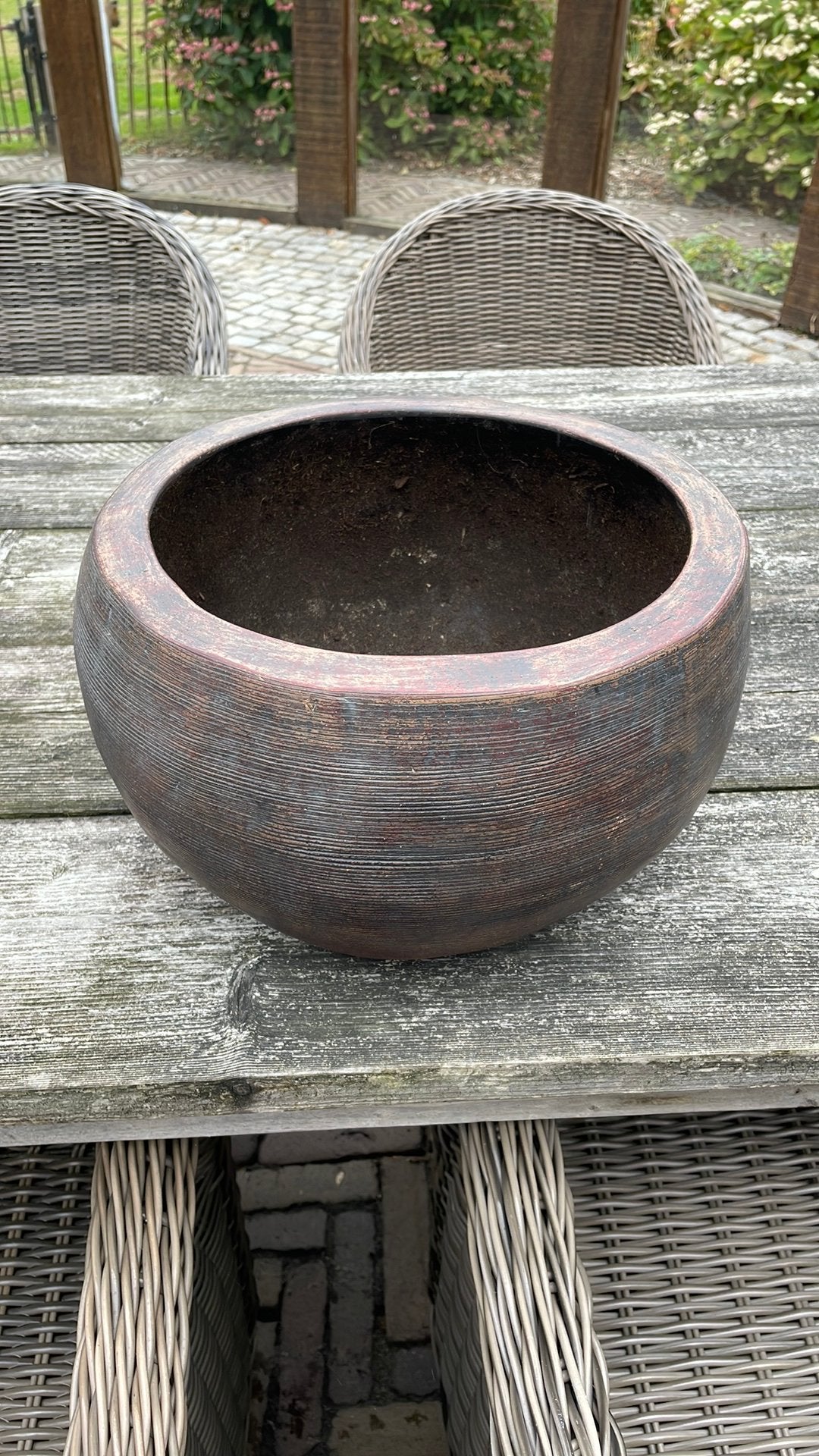 Rond pot, Tuin en Terras, Bloempotten, Ophalen
