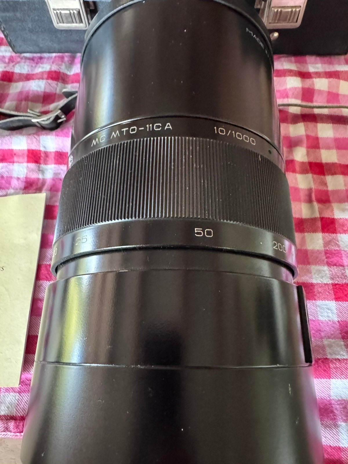 Maksutov MC MTO -11CA 1000mm USSR, Ophalen, Overige merken, Telelens, Overige vattingen