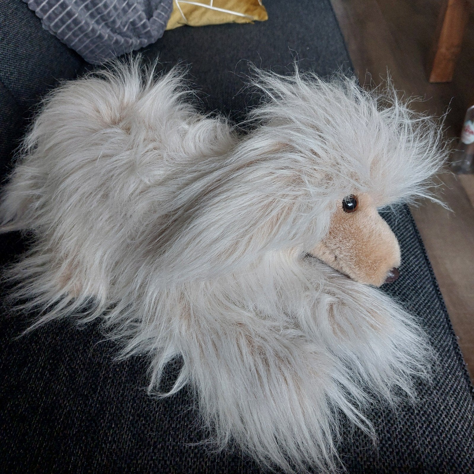 Anna Club Plush Hond Knuffel - nieuwstaat, Overige karakters, Middelgroot (20 tot 80 cm), Anna Club Plush, Beige