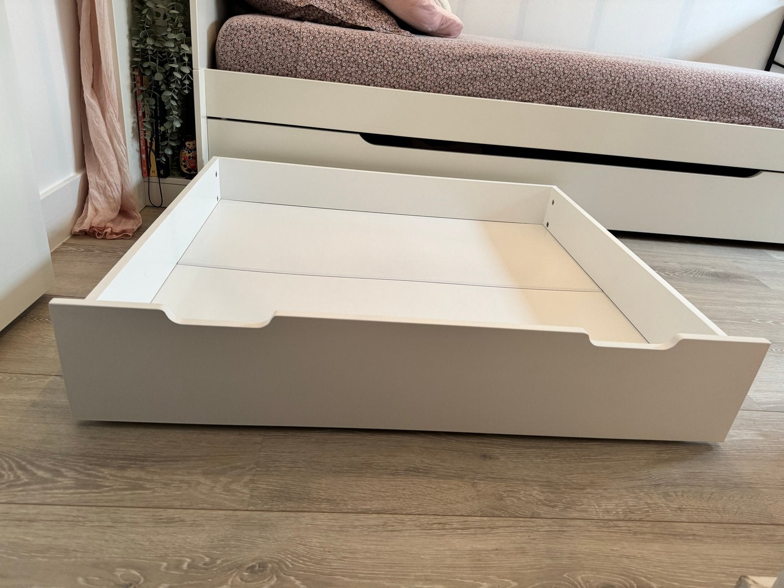 Petite Amélie onderschuiflade voor kinderbed MILO en BRUME, Ophalen, Overige materialen, Eenpersoons, Wit