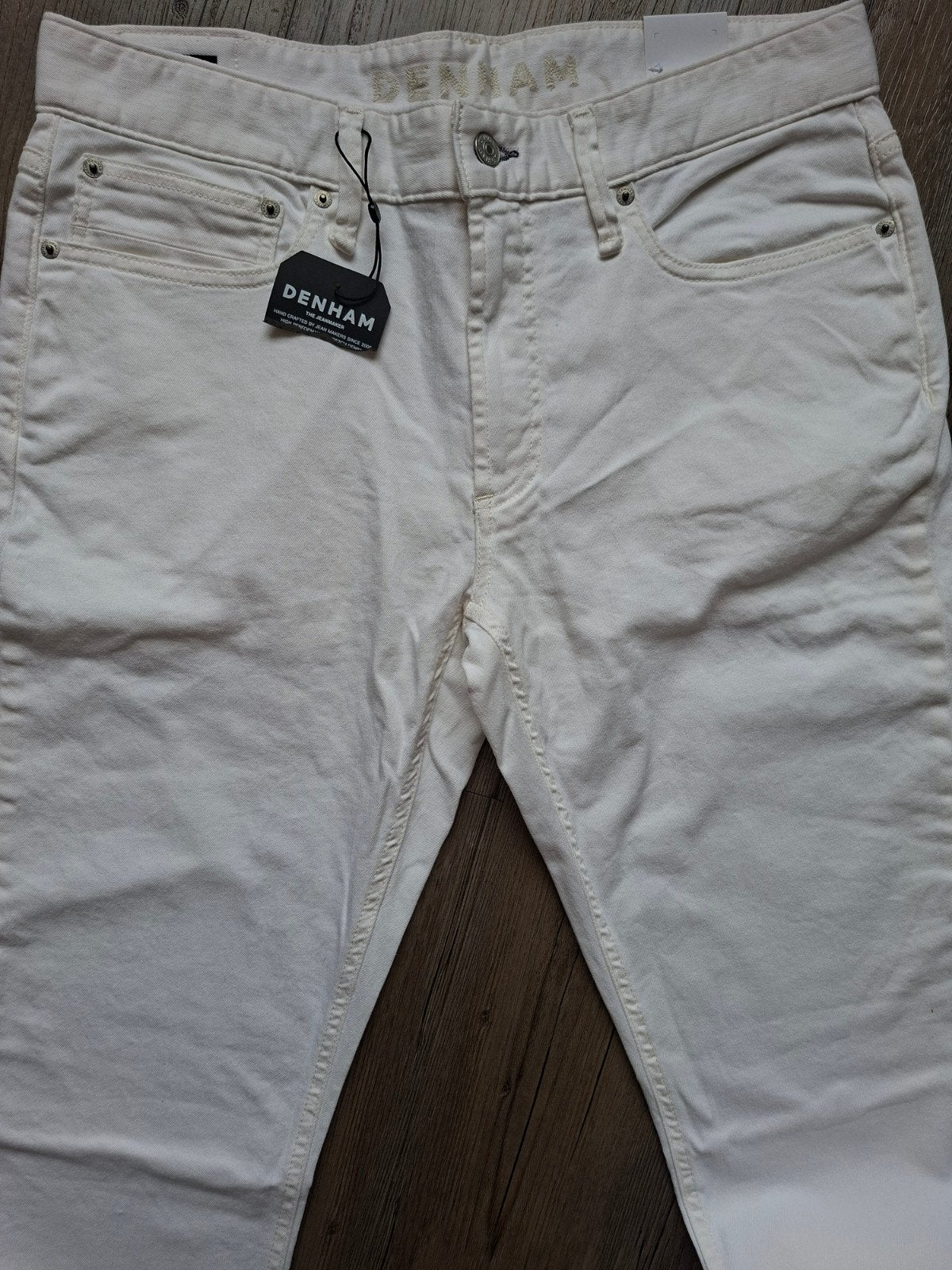 DENHAM Razor slimfit jeans W34 L34 3 voor €149,95, Wit, Nieuw, Ophalen of Verzenden, W33 - W34 (confectie 48/50)