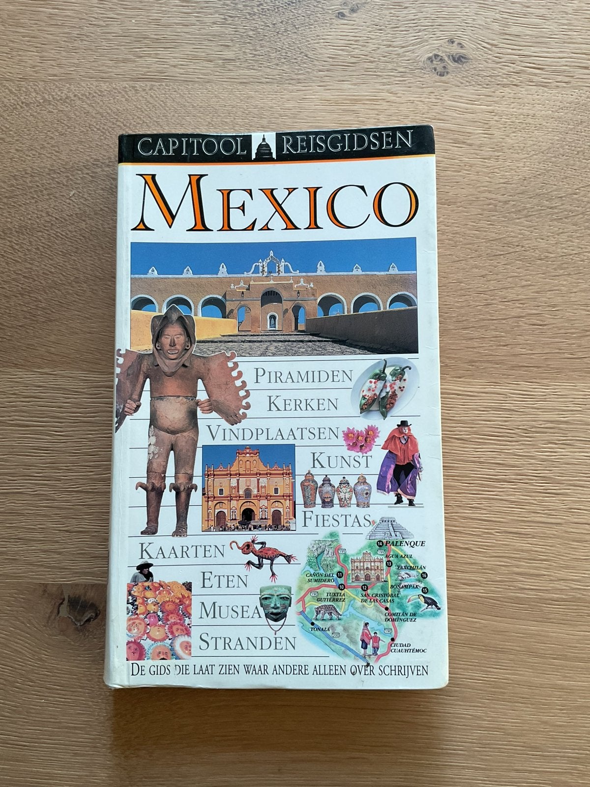 Capitool reisgids Mexico, Boeken, Capitool, Midden-Amerika, Reisgids of -boek, Ophalen