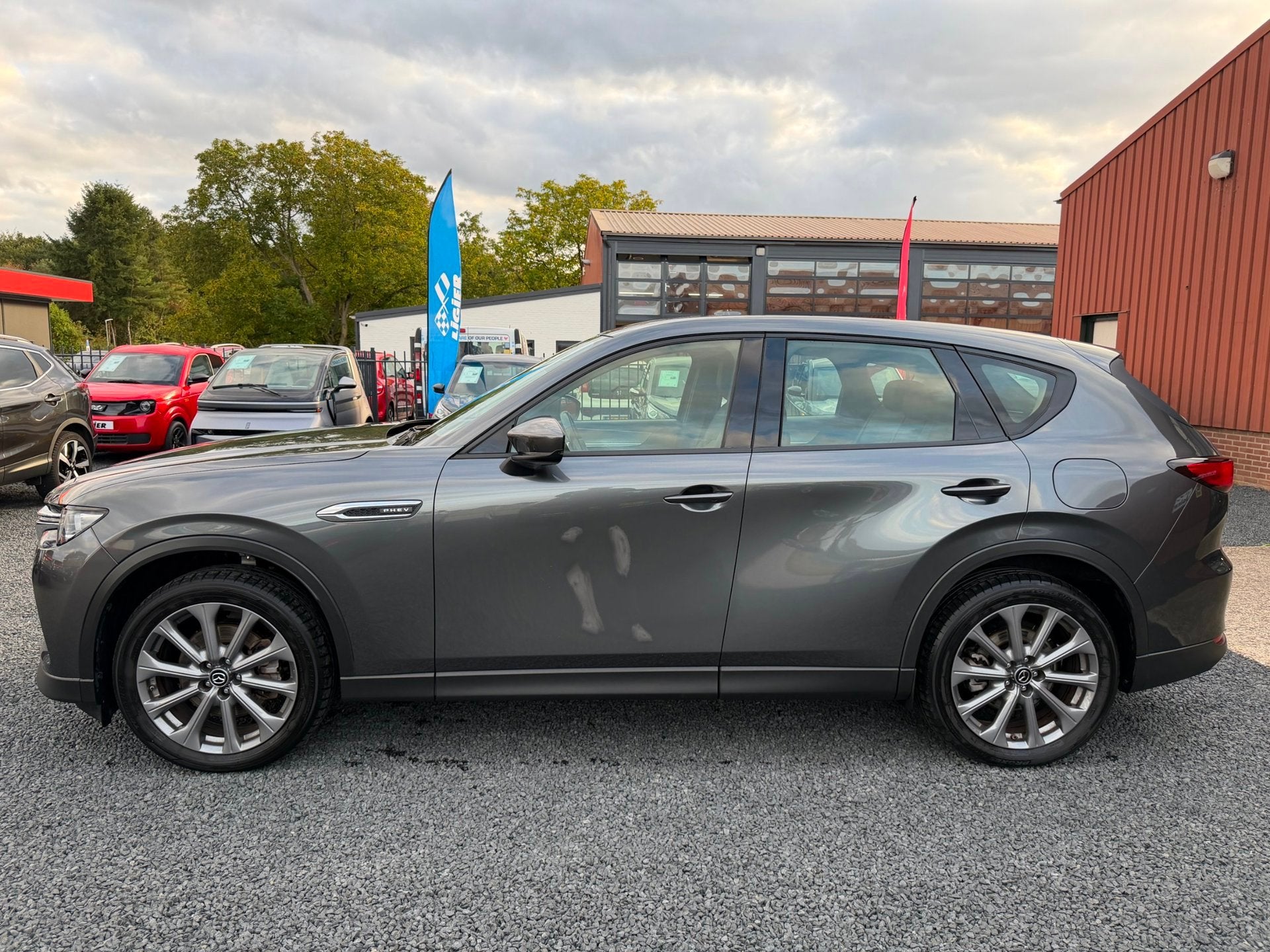 Mazda CX-60 2.5 e-SkyActiv PHEV Exclusive-Line AWD Trekhaak, Auto's, Gebruikt, 2500 kg, Bedrijf, CX-60