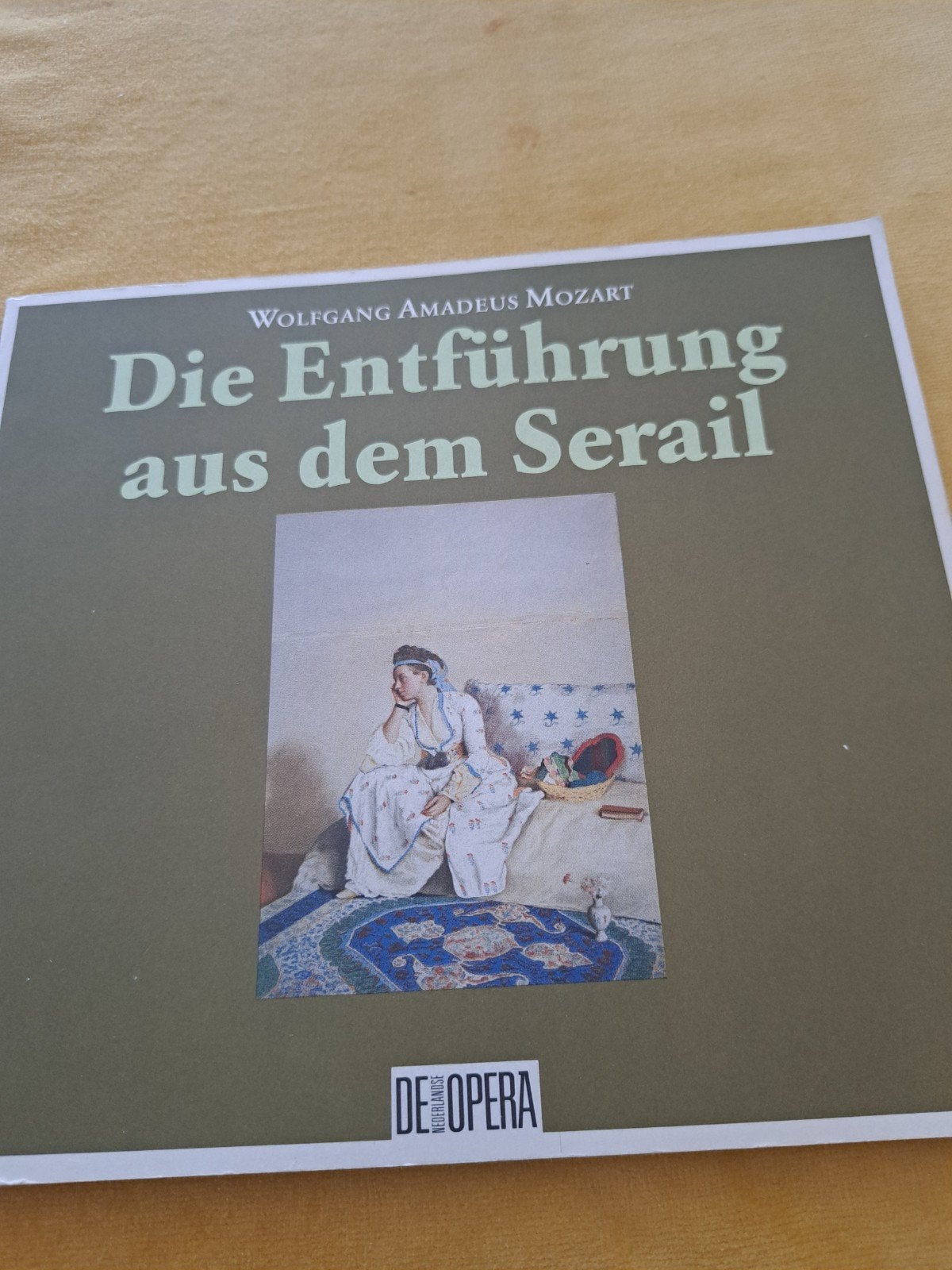 Wolfgang Amadeus Mozart - Die Entführung aus dem Serail, Boeken, Ophalen of Verzenden, Zo goed als nieuw, Artiest, Wolfgang Amadeus Mozart