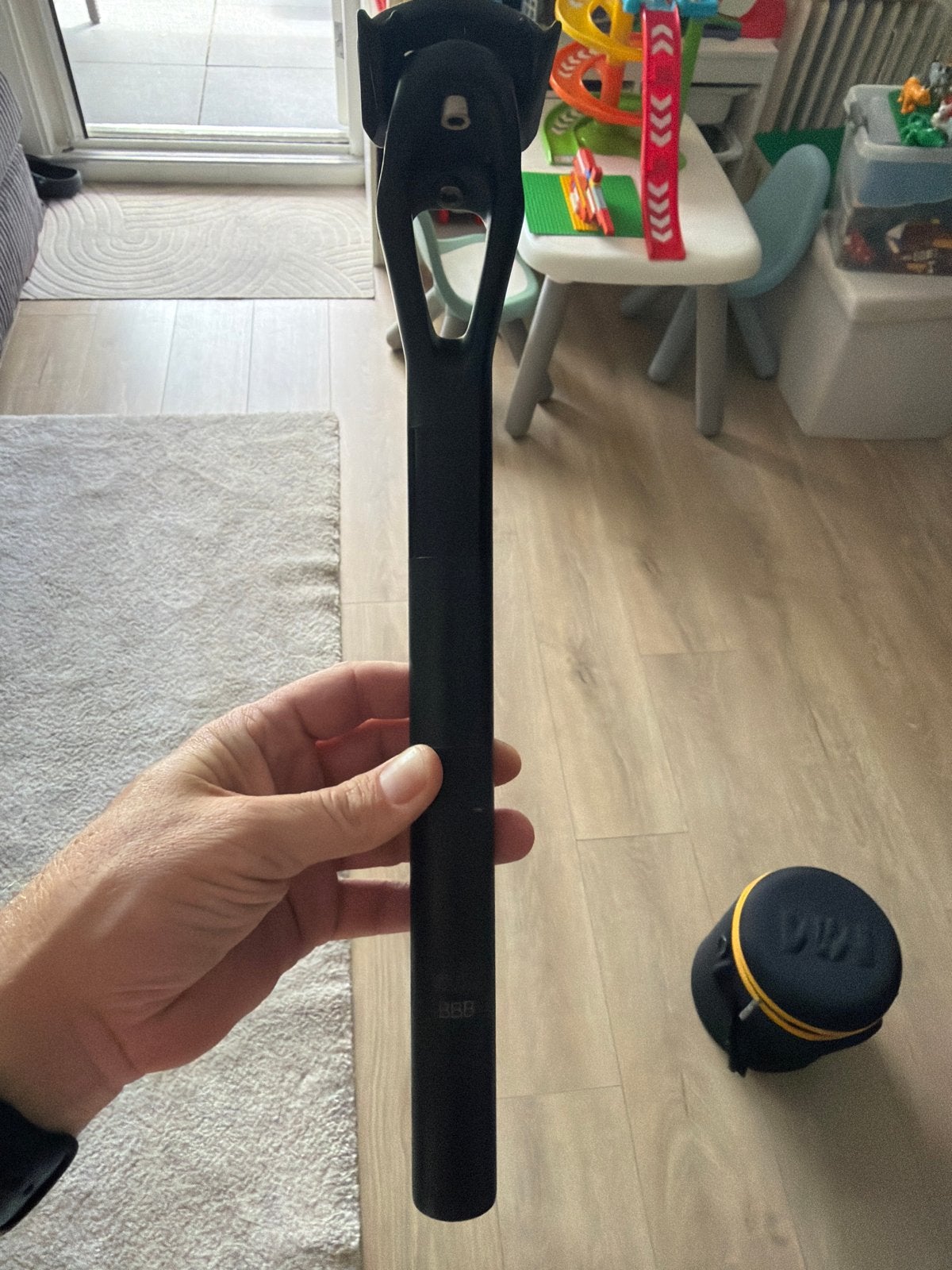BBB Zadelpen 27.2x340mm, Ophalen, Gebruikt, Carbon, Zadel