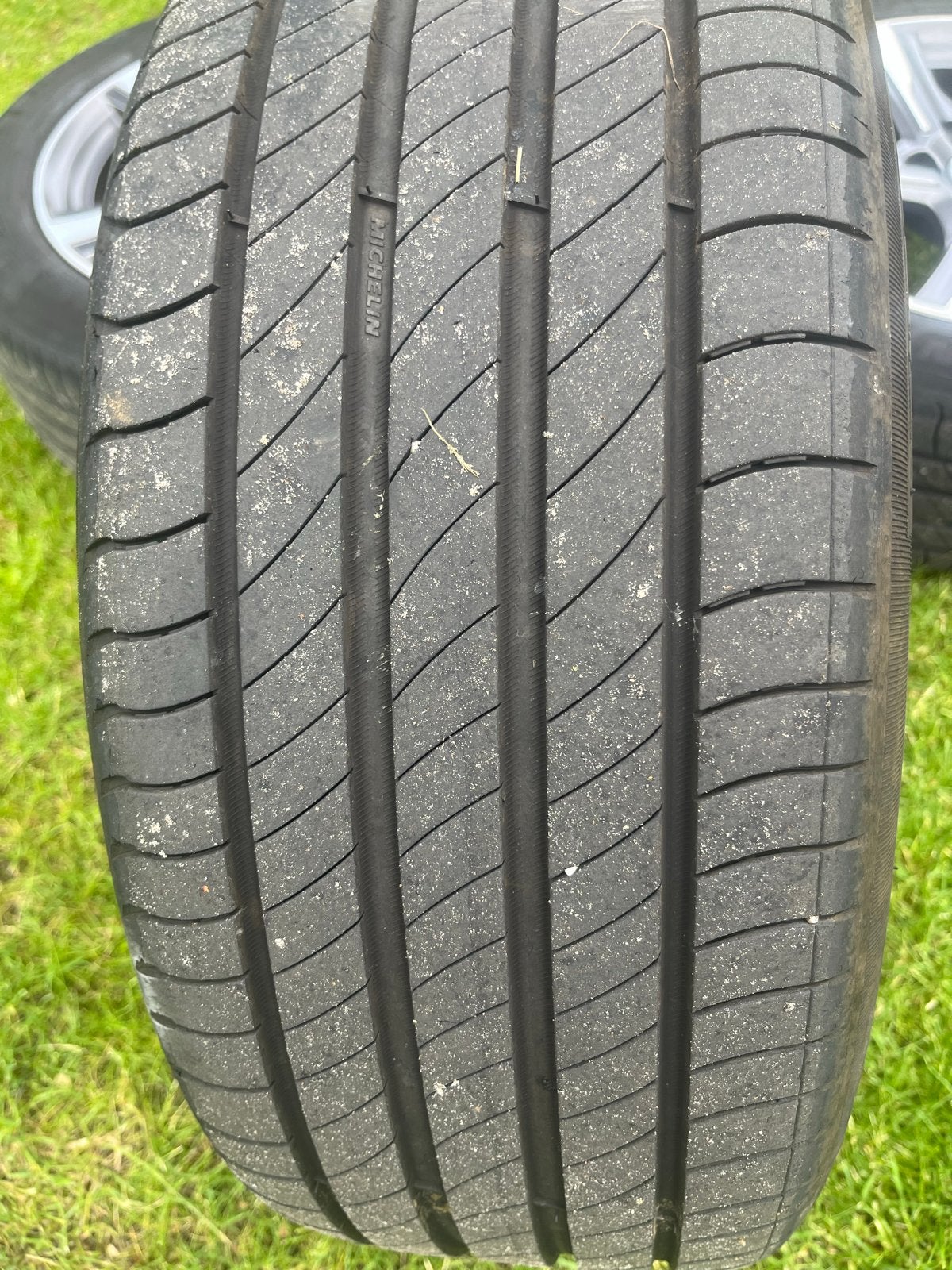 Volvo 16 inch velgen met Michelin banden - nette set, Gebruikt, -, Banden en Velgen, Zomerbanden