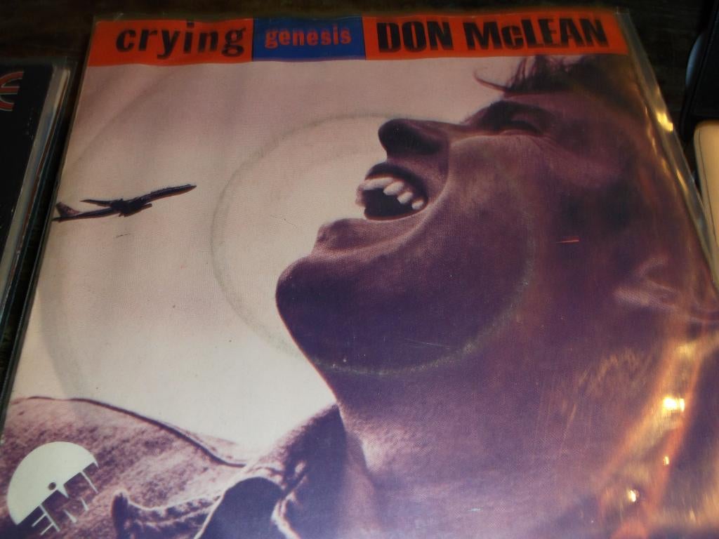 don mclean Crying 303, Gebruikt, 7 inch, Single, Ophalen of Verzenden