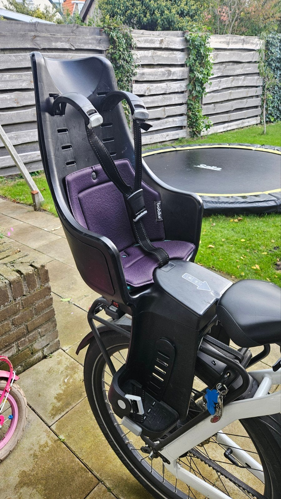 Bobike kinderstoel met adapter, Ophalen, Achterzitje, Bobike, Gebruikt