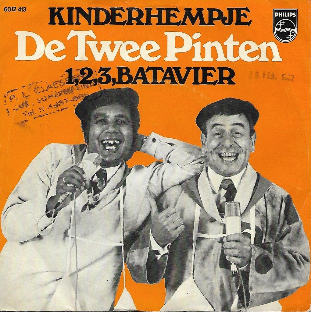De Twee Pinten - Kinderhempje, Ophalen of Verzenden, Gebruikt, 7 inch, Nederlandstalig