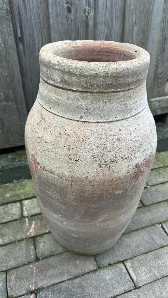 Terra Cotta Bloempot / Kruik, Tuin en Terras, Ophalen, Gebruikt, Rond, Minder dan 25 cm