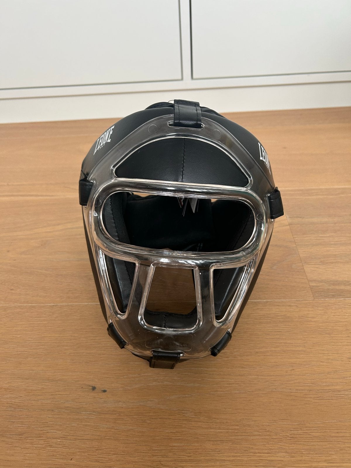 Leone 1947 Hoofdbeschermer met Gezichtsbescherming, Ophalen, Overige, Vechtsportbescherming, Nieuw