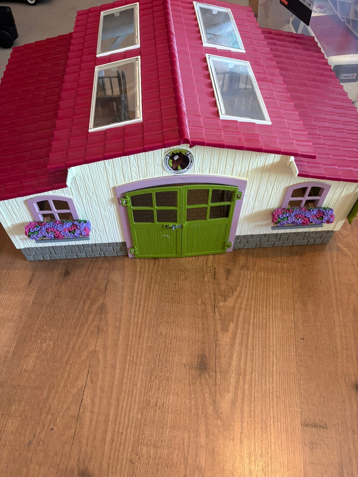 Schleich paarden stal, Ophalen, Gebruikt, Poppenhuis