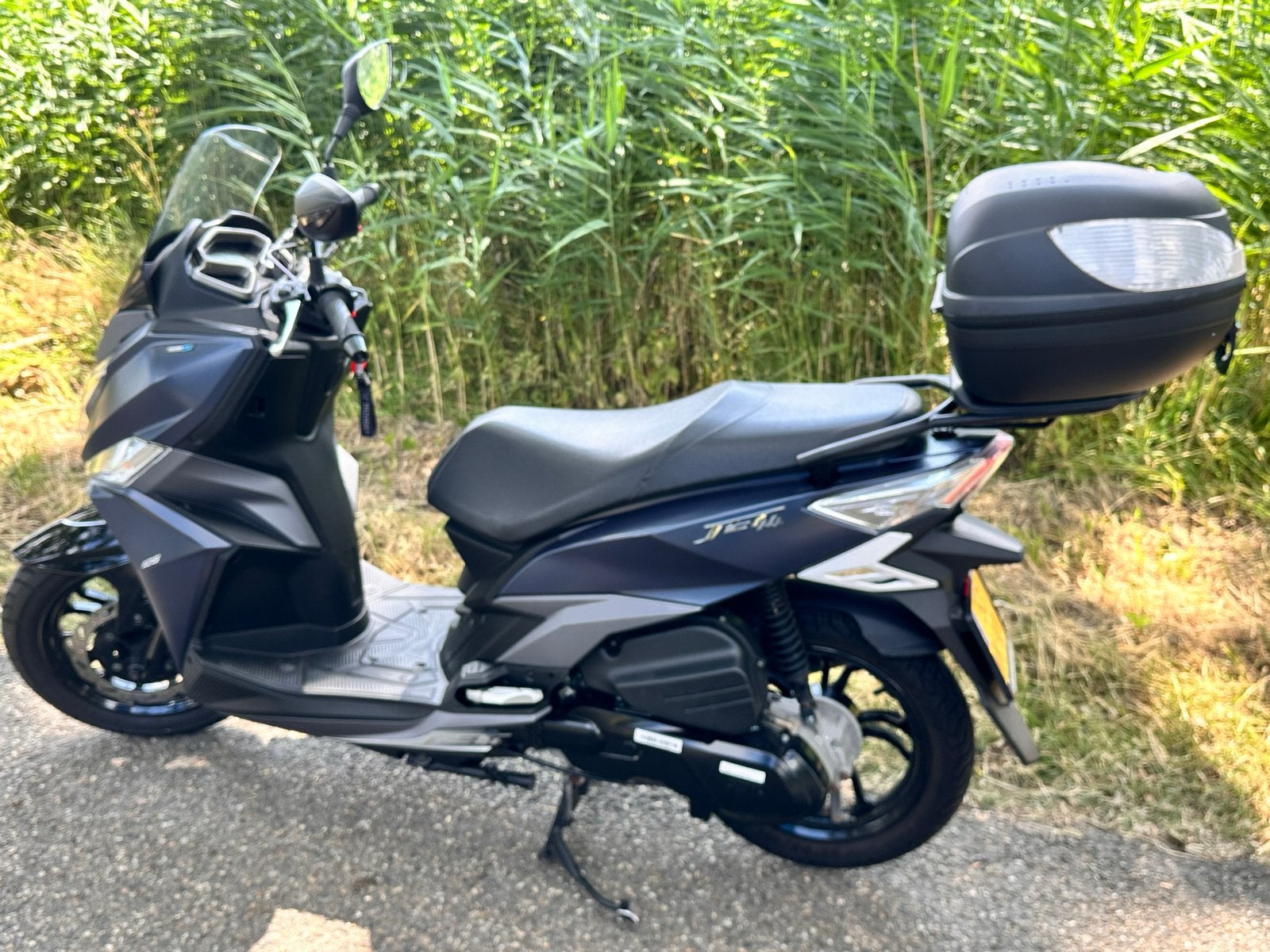 Sym Jet 14 Scooter 125cc - Zo goed als nieuw, Fietsen en Brommers, Scooters | SYM, Zo goed als nieuw, Overige modellen, Maximaal 45 km/u