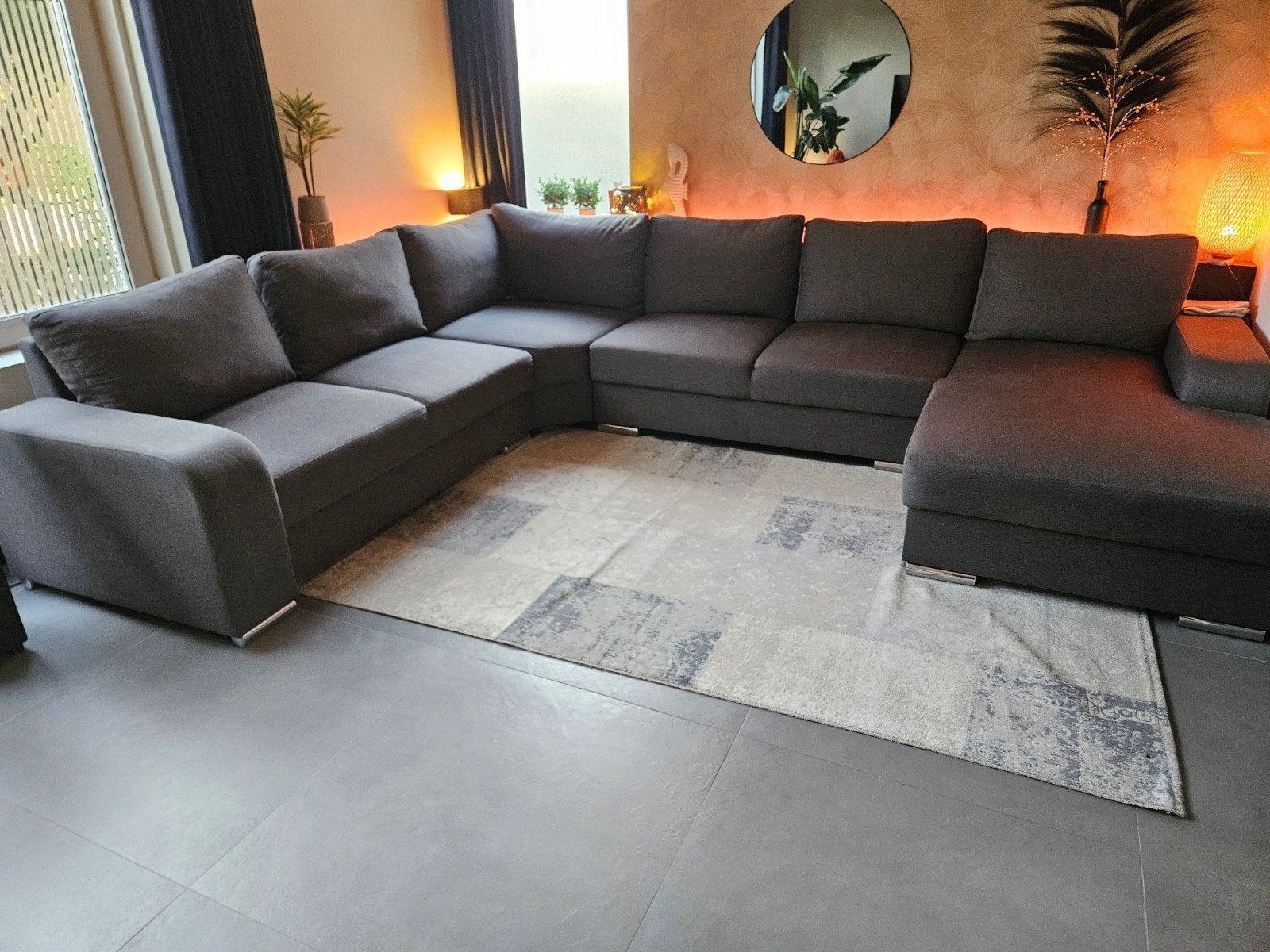 U bank, Huis en Inrichting, Ophalen, Gebruikt, Stof