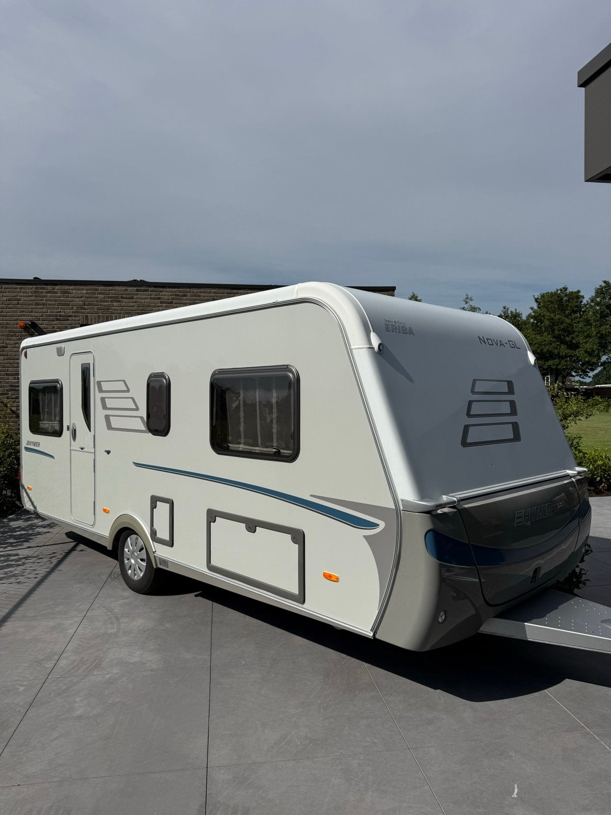 Eriba Nova 530 GL - Zeer nette staat met mover, voortent, lu, Caravans en Kamperen, Vast bed, Rondzit, Schokbreker, Particulier