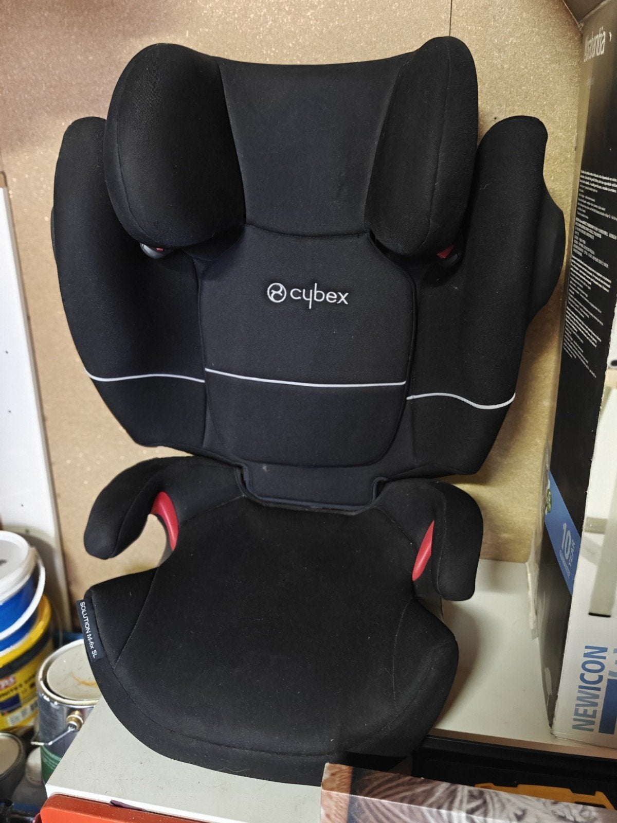 Cybex Solution M-Fix SL Autostoel Zwart (15-36 kg), Ophalen, Zo goed als nieuw, Overige merken