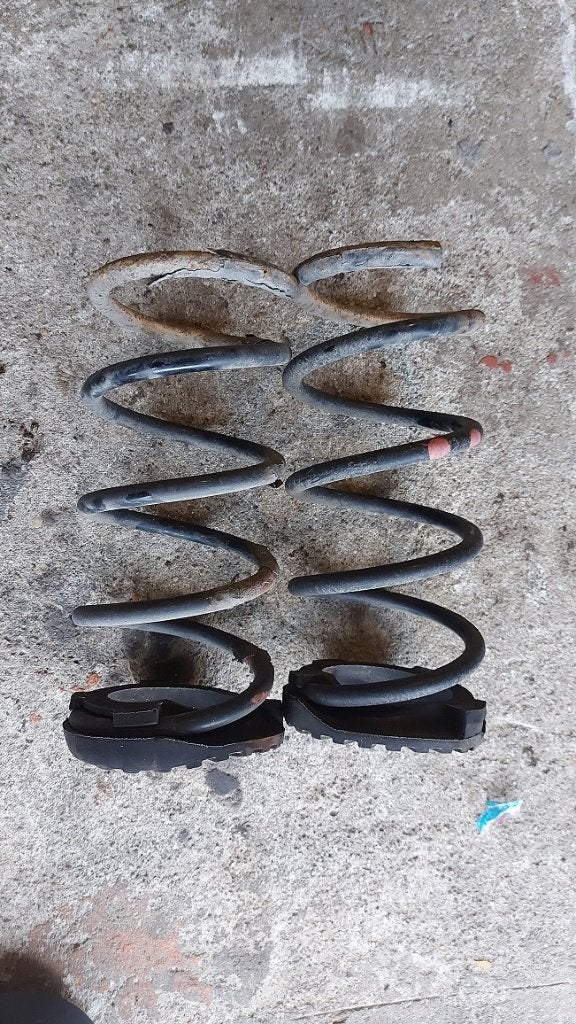 Set achterste spiraal veren Fiat 500 uit 2006, Ophalen of Verzenden