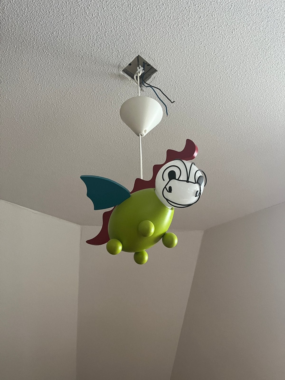 Kinderlamp draakje, Ophalen, Zo goed als nieuw
