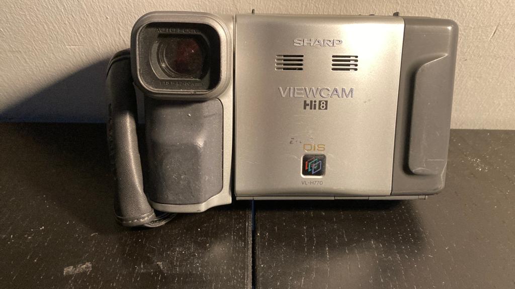 Sharp Viewcam Hi8 VL-H70 Camcorder, Ophalen of Verzenden, Gebruikt, Camera