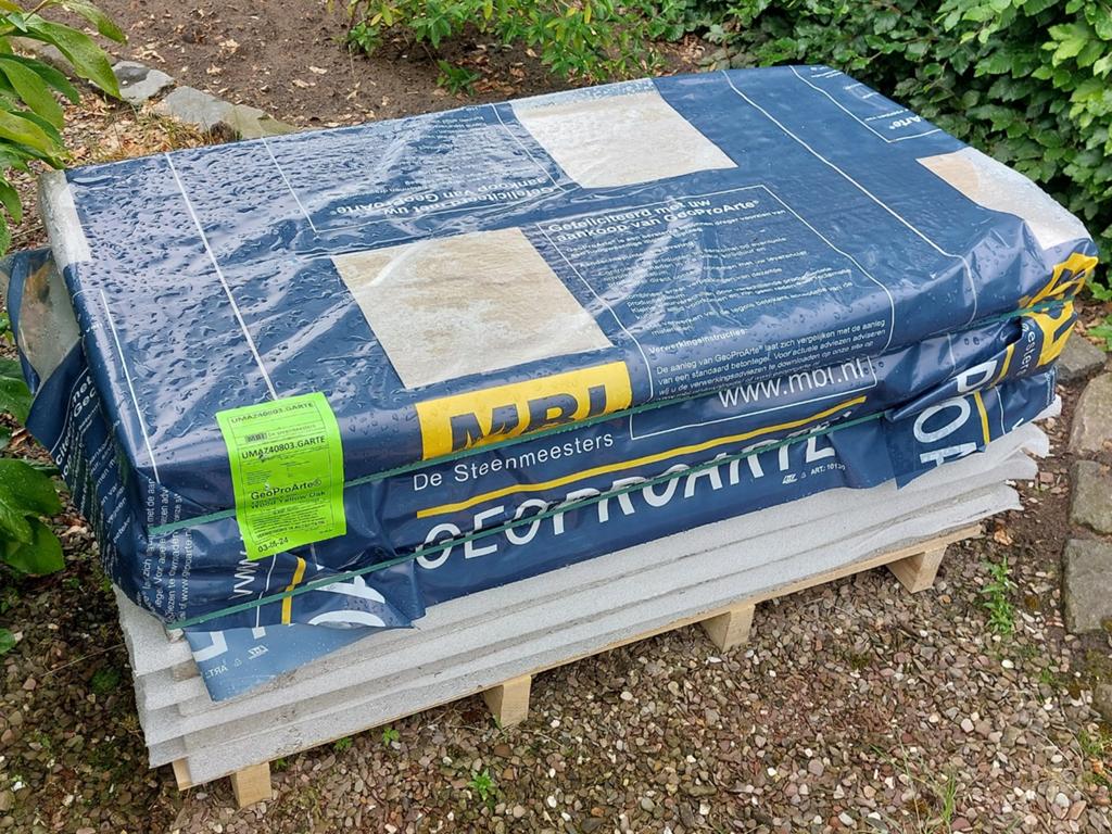 GeoProArte Wood 120x30x6 Yellow Oak - 5,75 m2, Tuin en Terras, Tegels en Klinkers, Ophalen, Nieuw, 5 tot 10 m², Beton