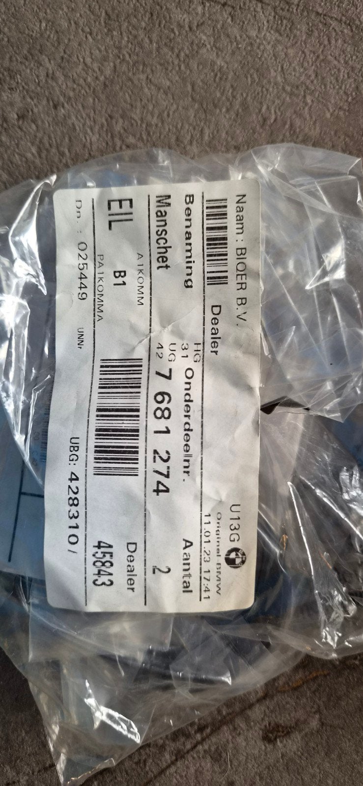 Bmw f650gs voorvork afdichtring en manschet, Motoren, Onderdelen | BMW, Ophalen of Verzenden