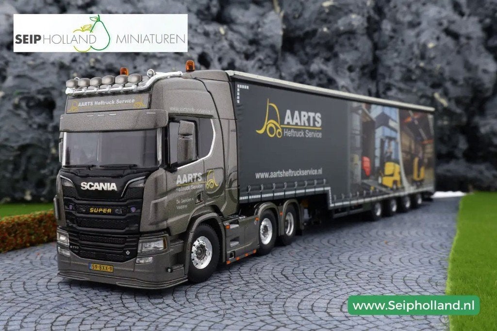 WSI Aarts heftruckservice Scania Semi oplegger, Info@seipholland.nl, NL, Nieuw, Ophalen of Verzenden