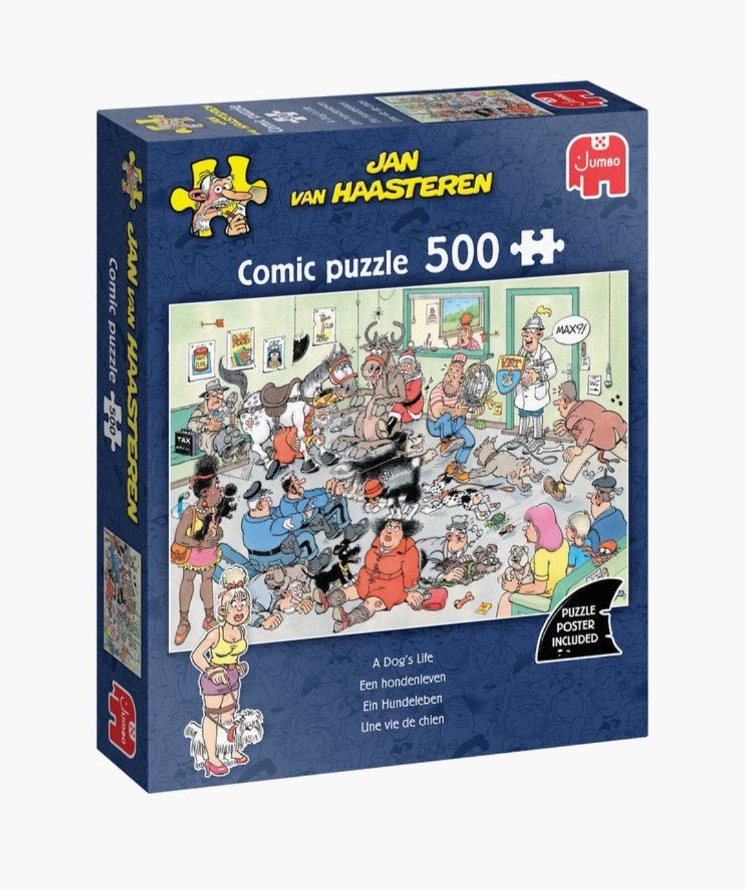Gezocht Van Haasteren 500 stukjes puzzels, Ophalen, 500 t/m 1500 stukjes, Zo goed als nieuw