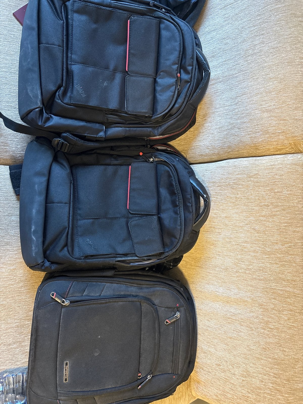 3 Laptoptassen/Rugzakken, Ophalen of Verzenden, Gedragen, Zwart