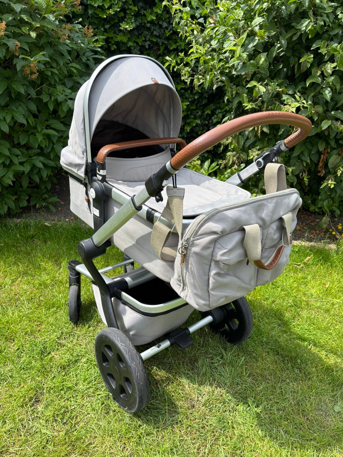 Super fijne Joolz day 3 elephant grey, Kinderen en Baby's, Kinderwagens en Combinaties, Gebruikt, Combiwagen, Verstelbare duwstang
