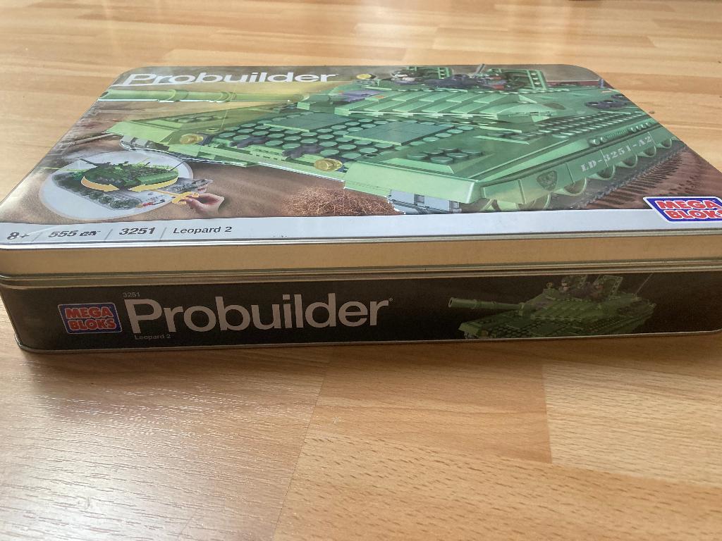 Leopard2 probuilder tank, Ophalen of Verzenden, Zo goed als nieuw, Megabloks
