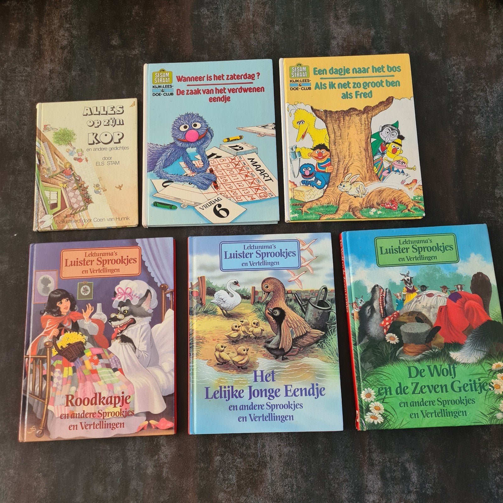 6 classic kinderboeken  - sprookjesboeken, Boeken, Ophalen of Verzenden, Gelezen