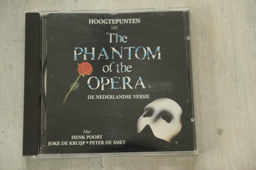 Hoogtepunten uit The Phantom of the Opera de Nederlandse, Cd's en Dvd's, Cd's | Filmmuziek en Soundtracks, Verzenden, Zo goed als nieuw