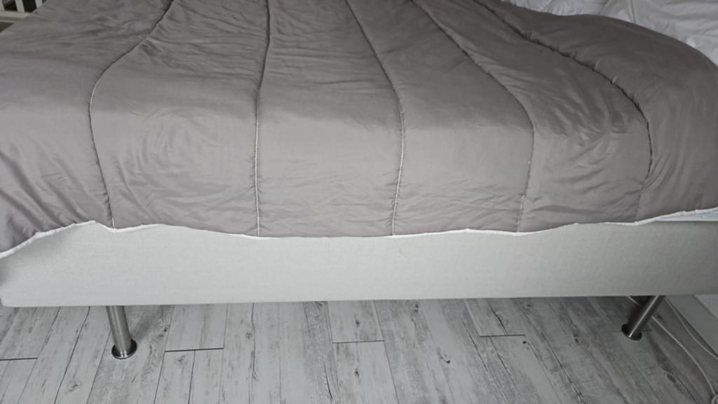 Compleet  Ikea boxspring 180x200 zand kleur, Huis en Inrichting, Slaapkamer | Boxsprings, Ophalen of Verzenden, Tweepersoons, 180 cm