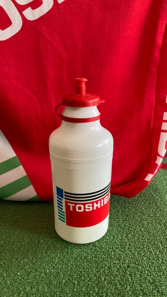 Bidon toshiba retro vintage, Ophalen of Verzenden, Zo goed als nieuw