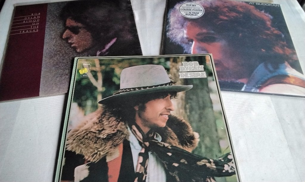 Prachtige Collectie LP's van BOB DYLAN 70's Eerst LOT Vinyl, Ophalen of Verzenden, Zo goed als nieuw, 12 inch, Poprock