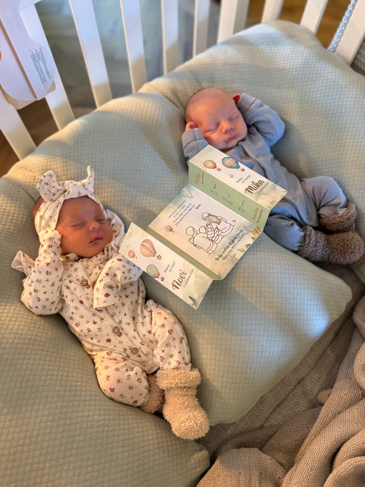 Tweeling Voedingskussen met 2 Hoezen en Nestfunctie, Kinderen en Baby's, Ophalen, Zo goed als nieuw